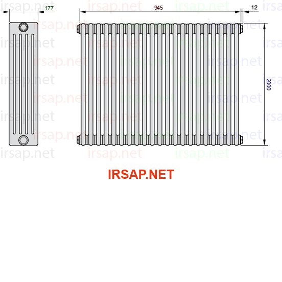 Радиатор IRSAP Tesi 52000/21 T23 CL 01